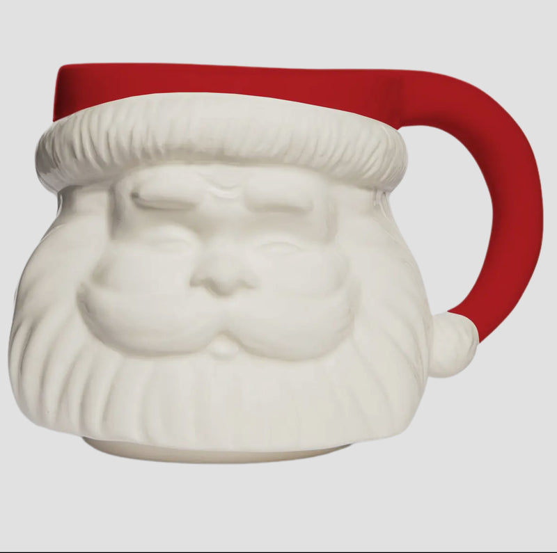Red Hat Santa Mug