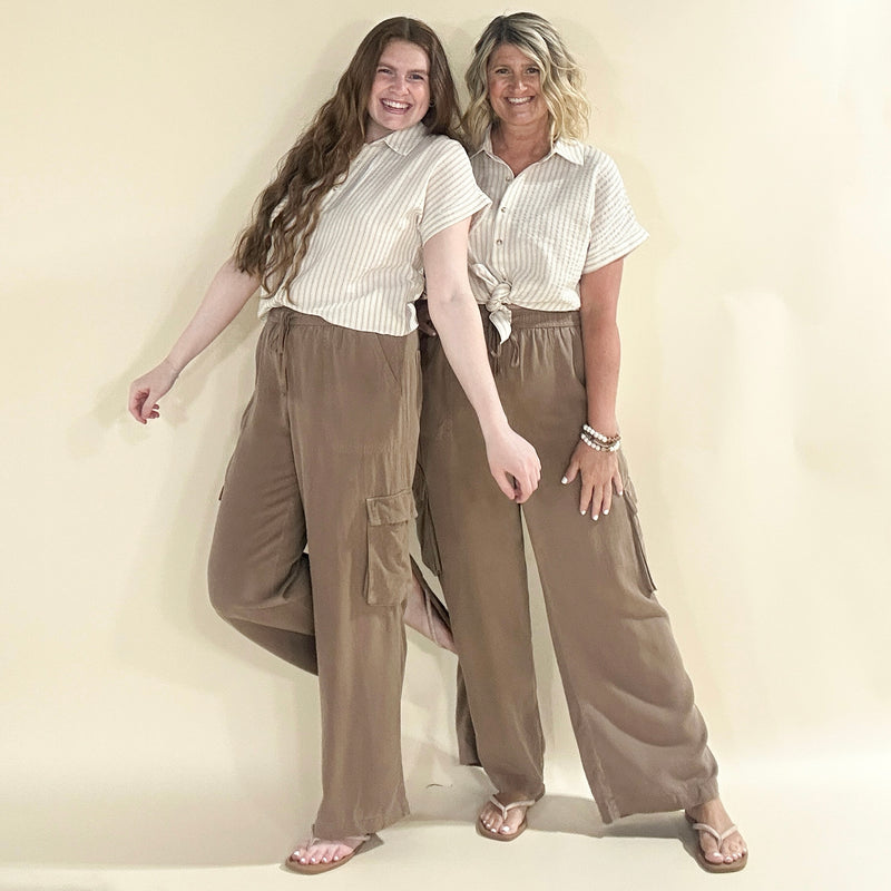 Tencel Cargo Pants