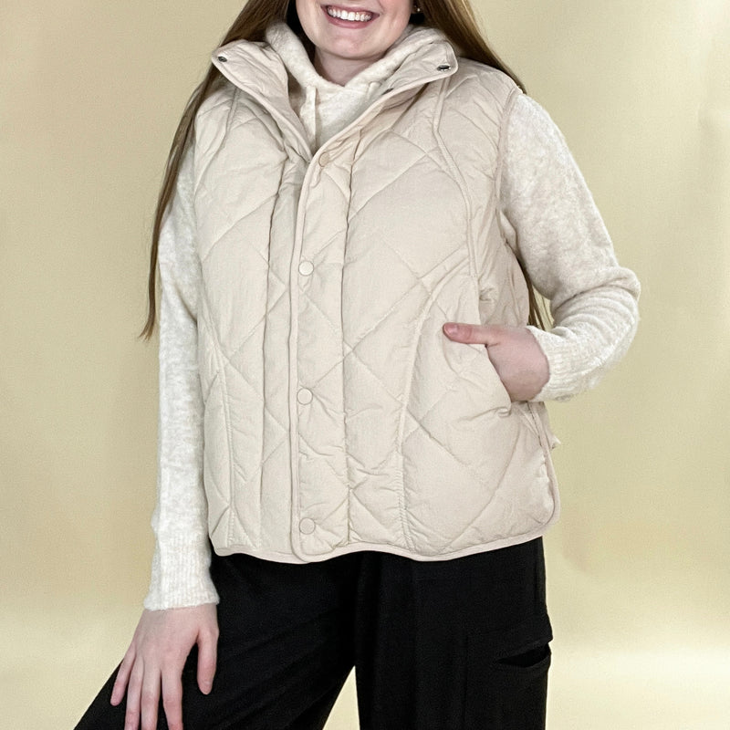 Quilted Puffer Vest