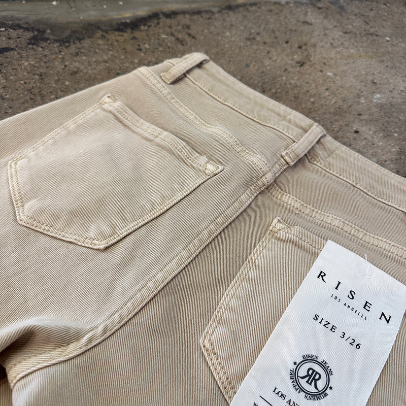 Front Seam High Rise Jeans