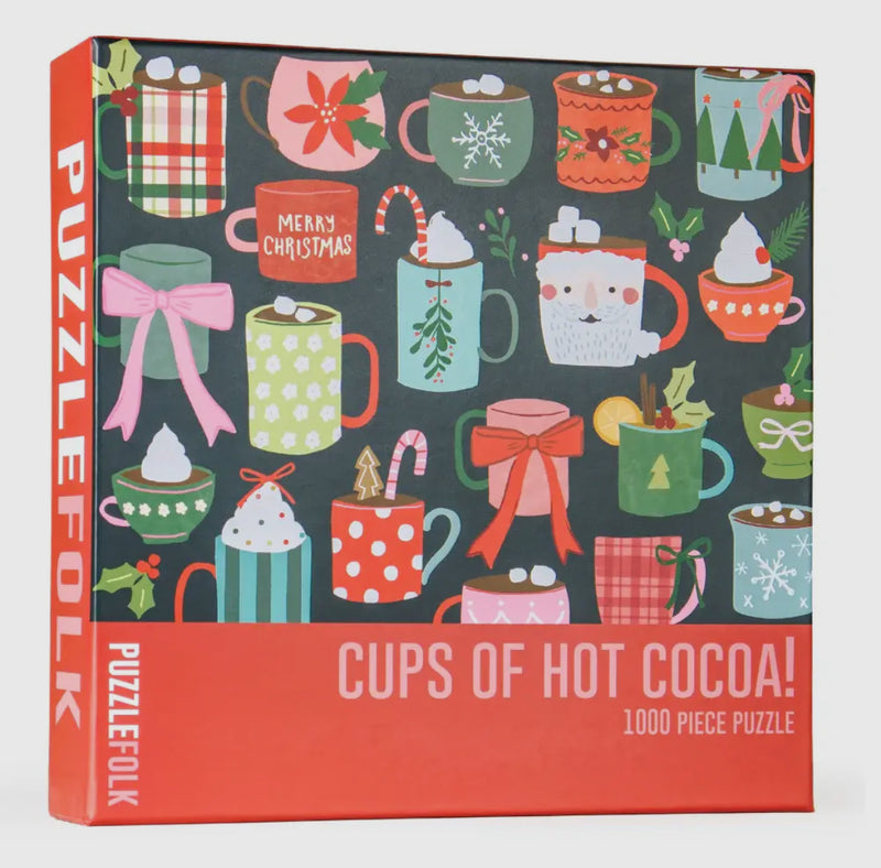 Cups of Cocoa | 1000 Piece Holiday Winter Puzzle