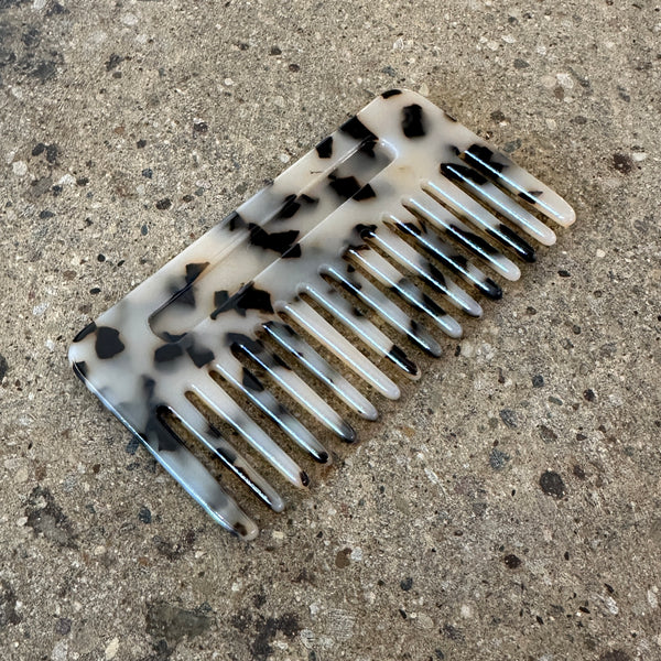 Classic Wide Tooth Acetate Comb