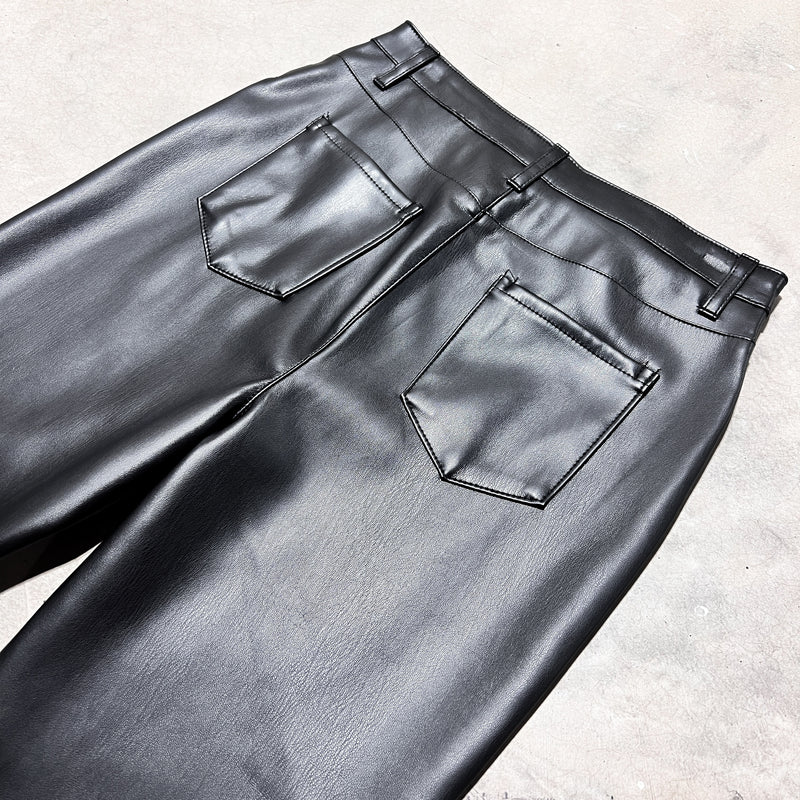 Faux Leather Pants