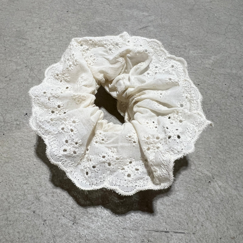Eyelet Lace Scrunchie
