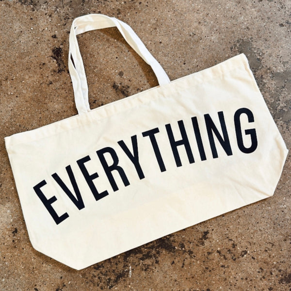 'EVERYTHING' Canvas Tote Bag