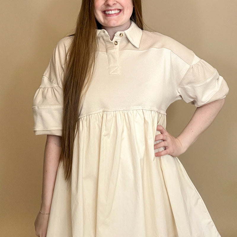 Terry Cotton Dress