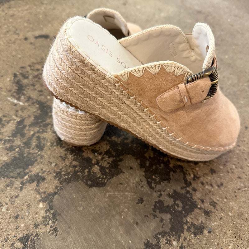 Raffia Clogs