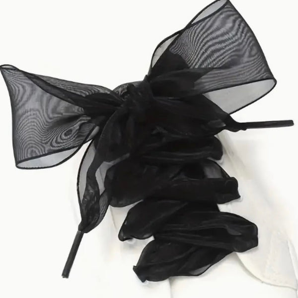 Organza Satin Shoe Laces