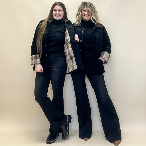 Corduroy Button Down Barn Coat