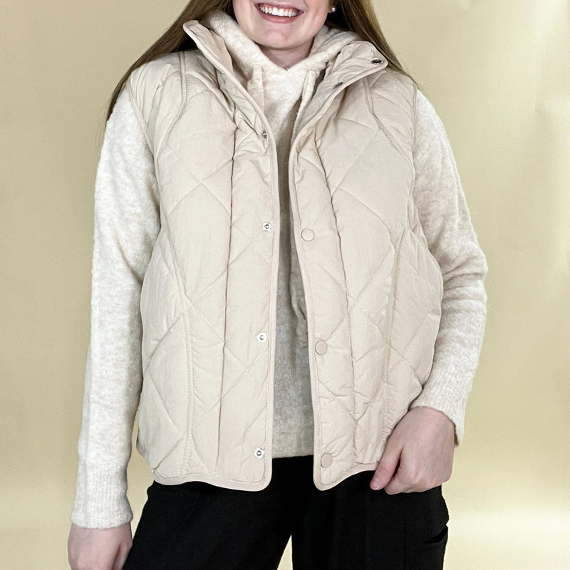 Quilted Puffer Vest