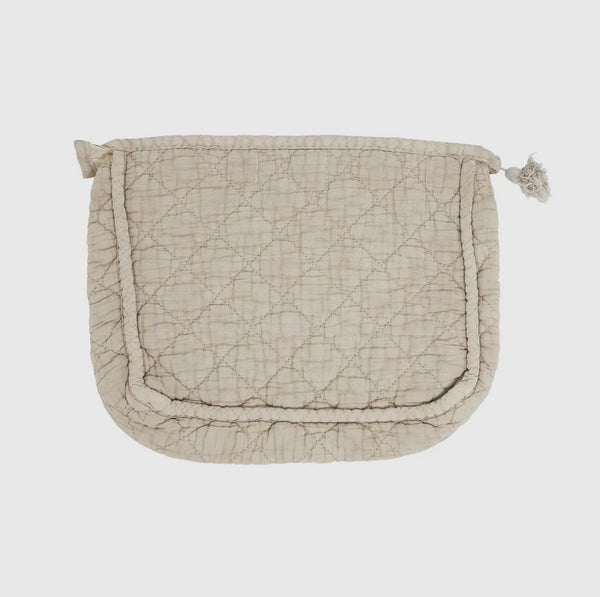 Quilted Cosmetic Bag