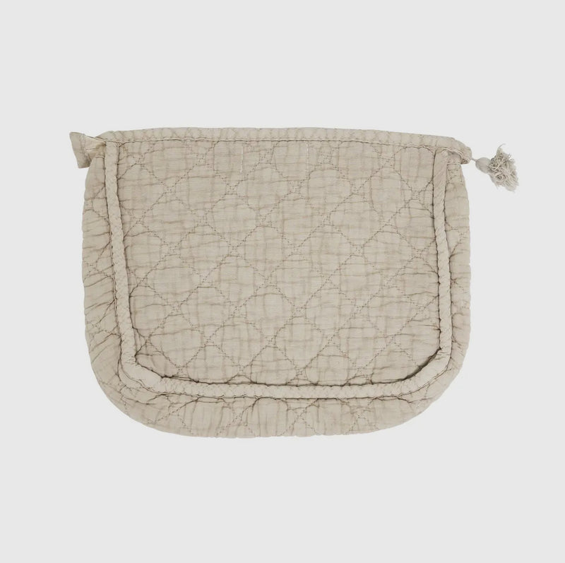 Quilted Cosmetic Bag