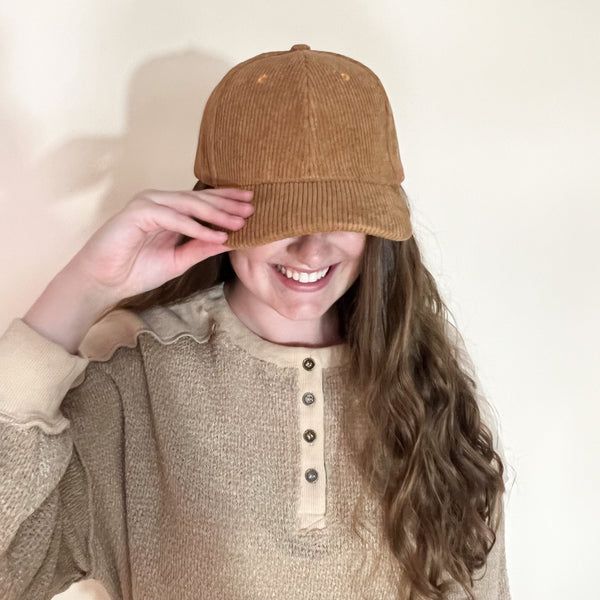Corduroy Baseball Hat