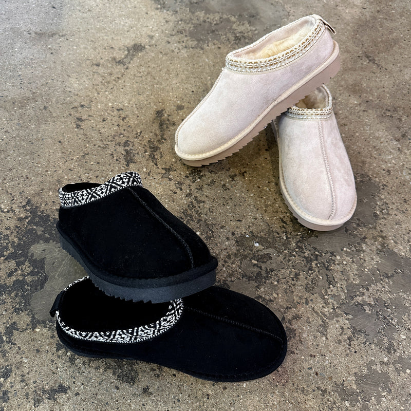 Short Slip-On Booties