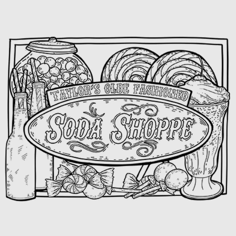 Gilmore Girls: 'Greetings from Stars Hollow' Coloring Book