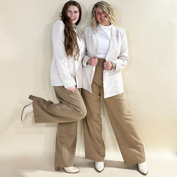 Pleated Trouser Pants