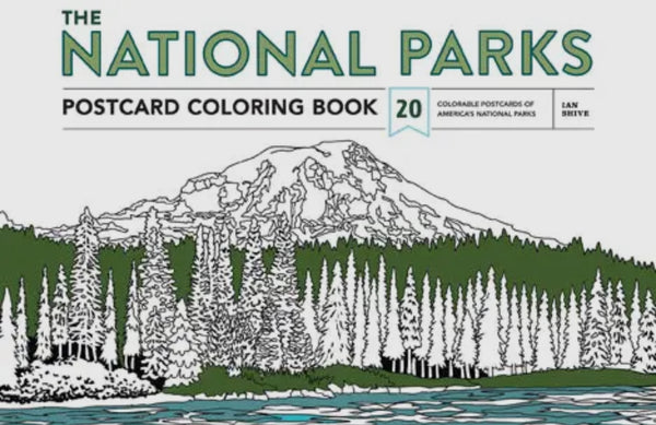 The National Parks Postcard Coloring Book