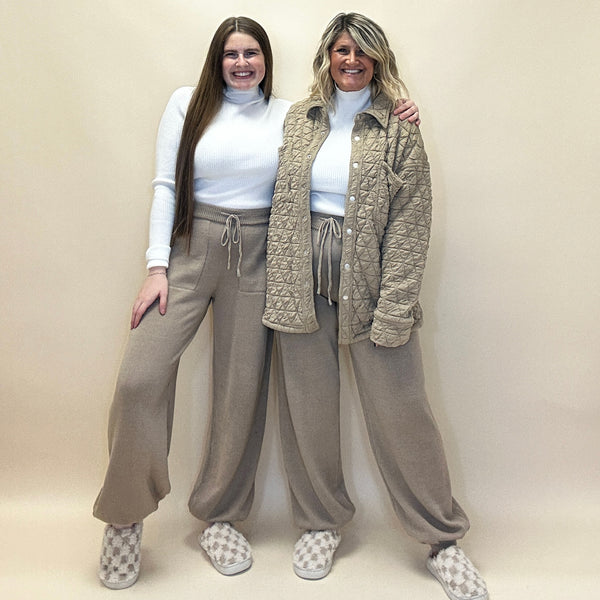 Sweater Knit Joggers