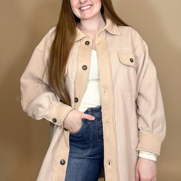 Fleece Shacket