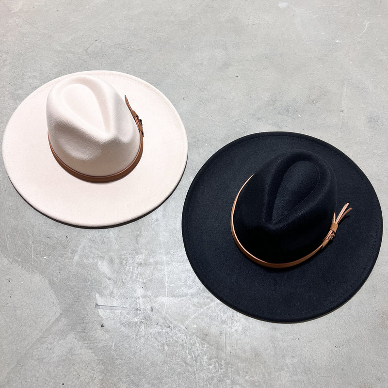 Wide Brim Fedora Hat