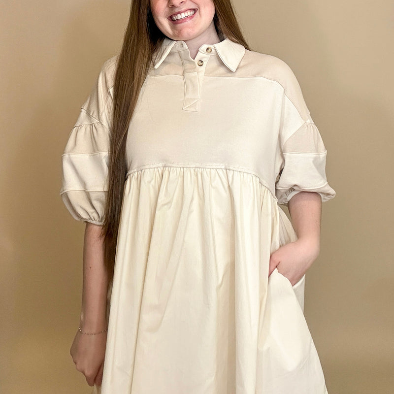 Terry Cotton Dress
