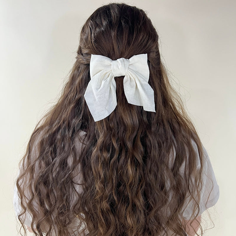 Ditsy Organza Hair Bow