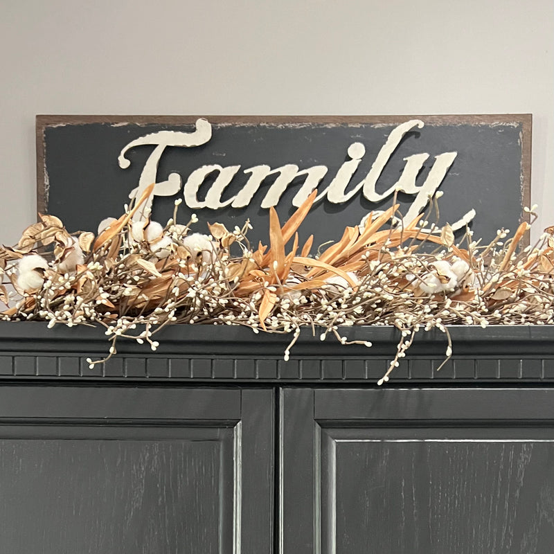 Cotton with Shells Garland