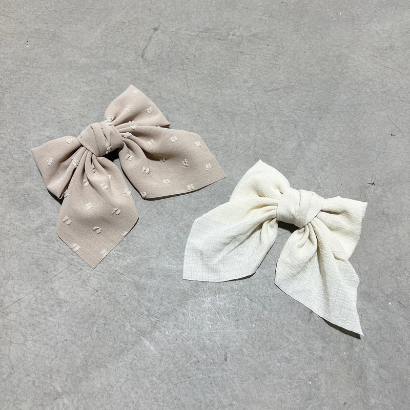 Ditsy Organza Hair Bow