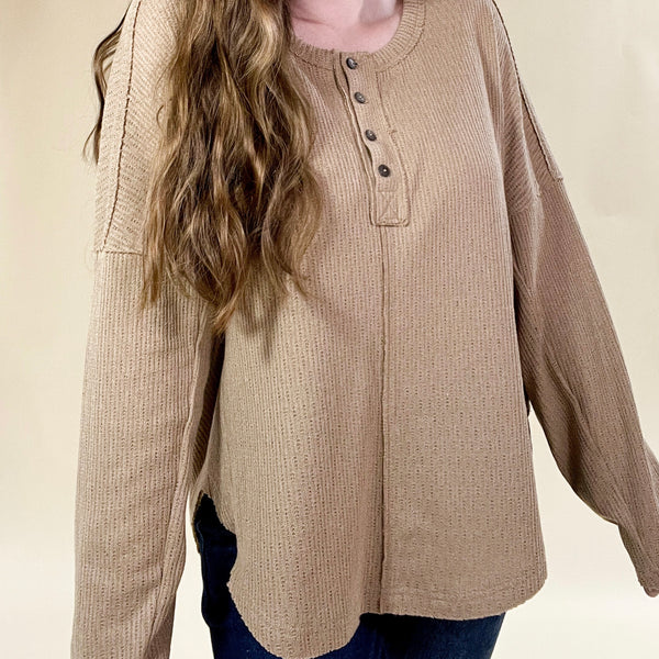 Oversized Henley