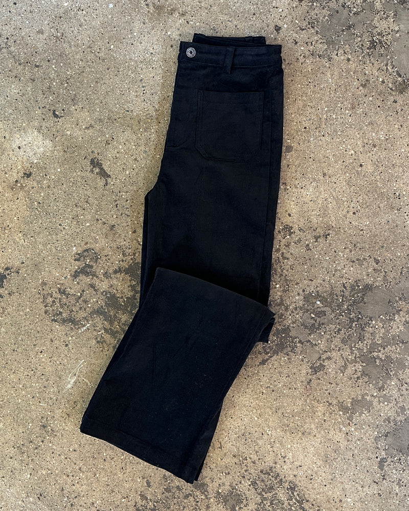 Suede Wide Leg Pants