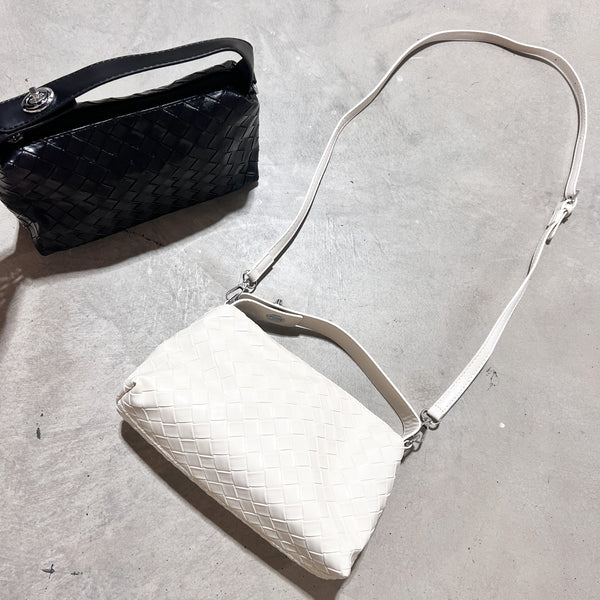 Convertible Woven Crossbody