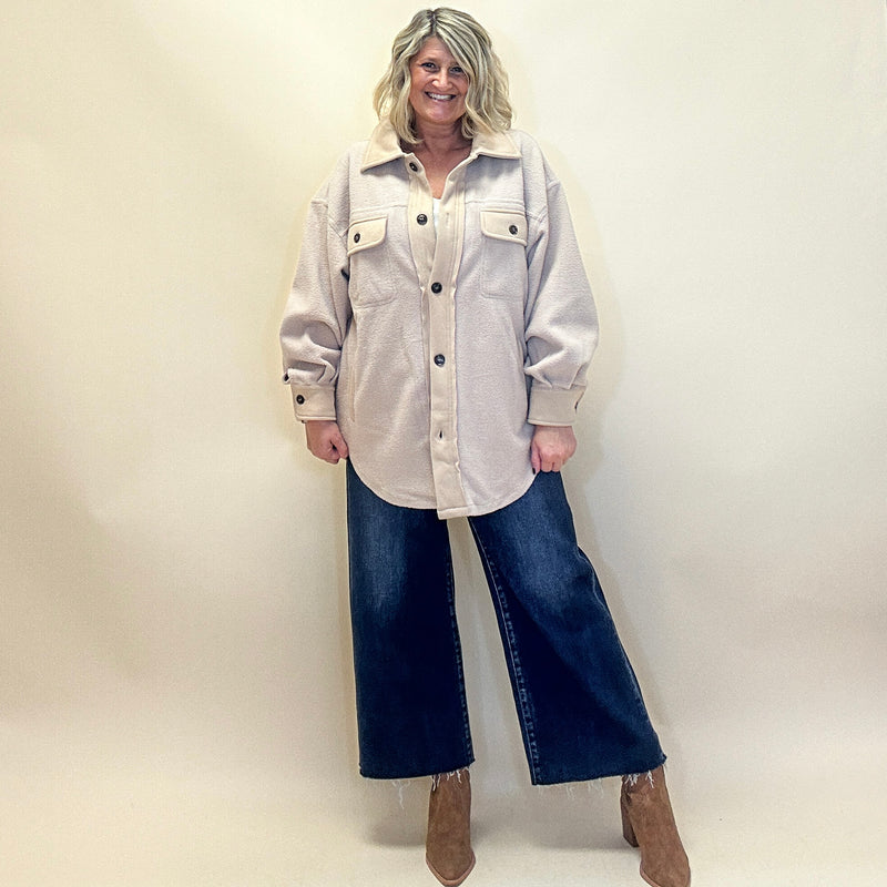 Fleece Shacket