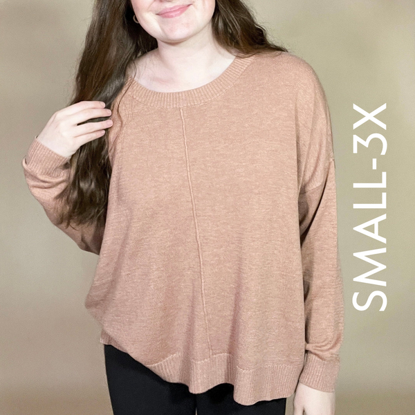 Drop Shoulder Sweater
