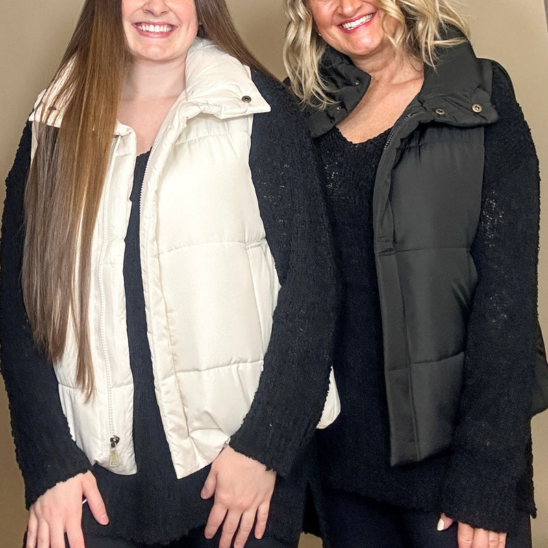 Popcorn Knit Sweater