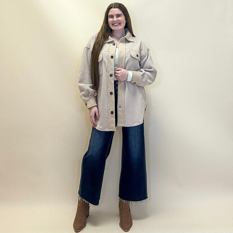 Fleece Shacket