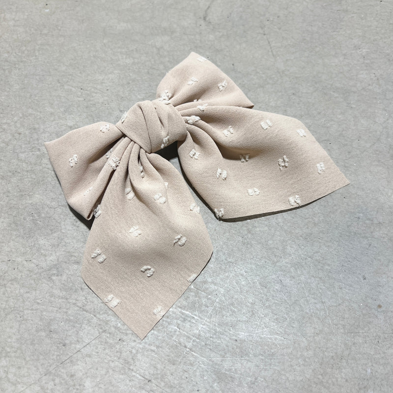 Ditsy Organza Hair Bow