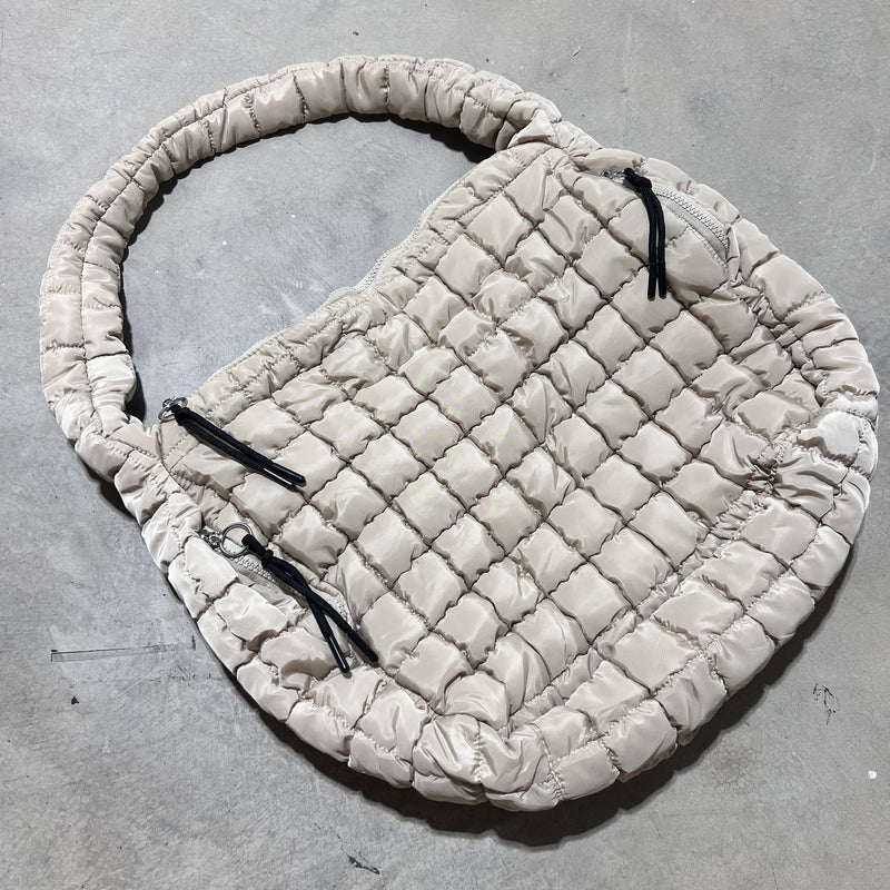 Quilted Puffer Tote