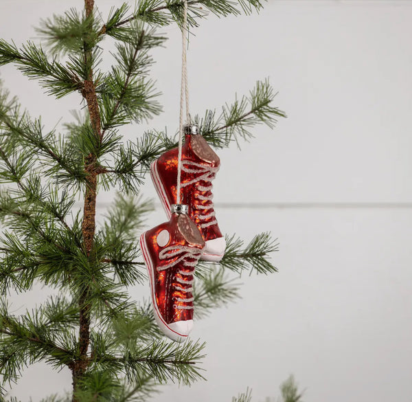 Red High Top Ornament