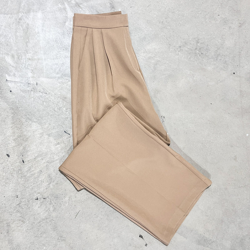 Pleated Trouser Pants