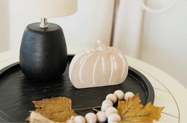 Wood Pumpkin
