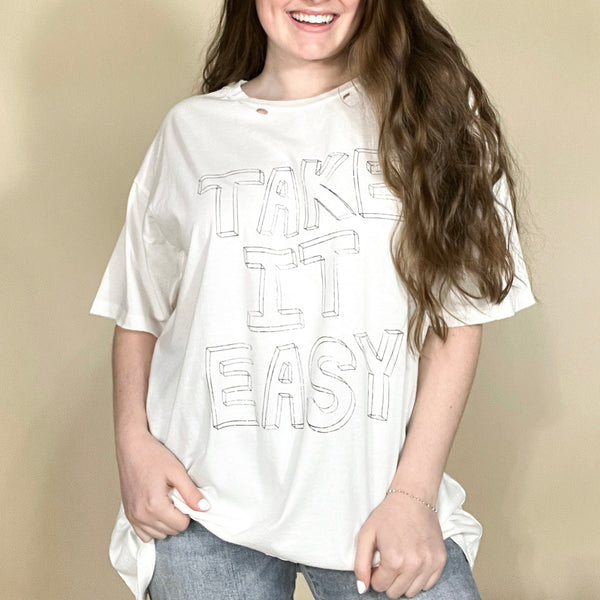 'Take It Easy' Graphic Tee