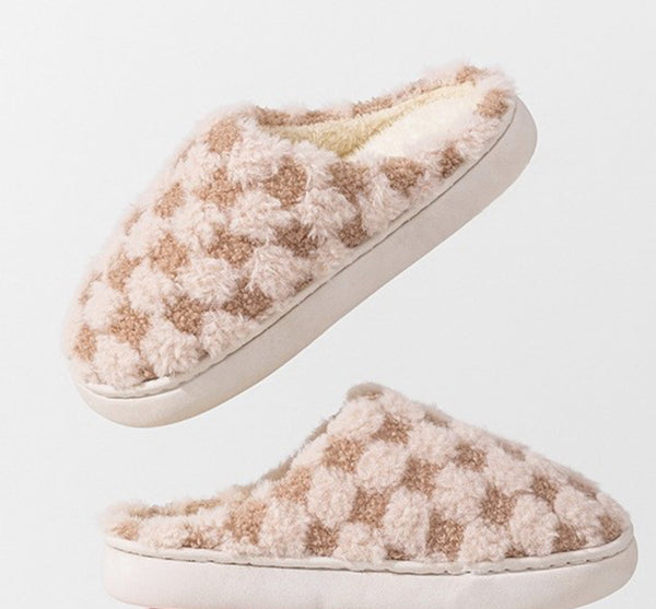 Checkered Slippers