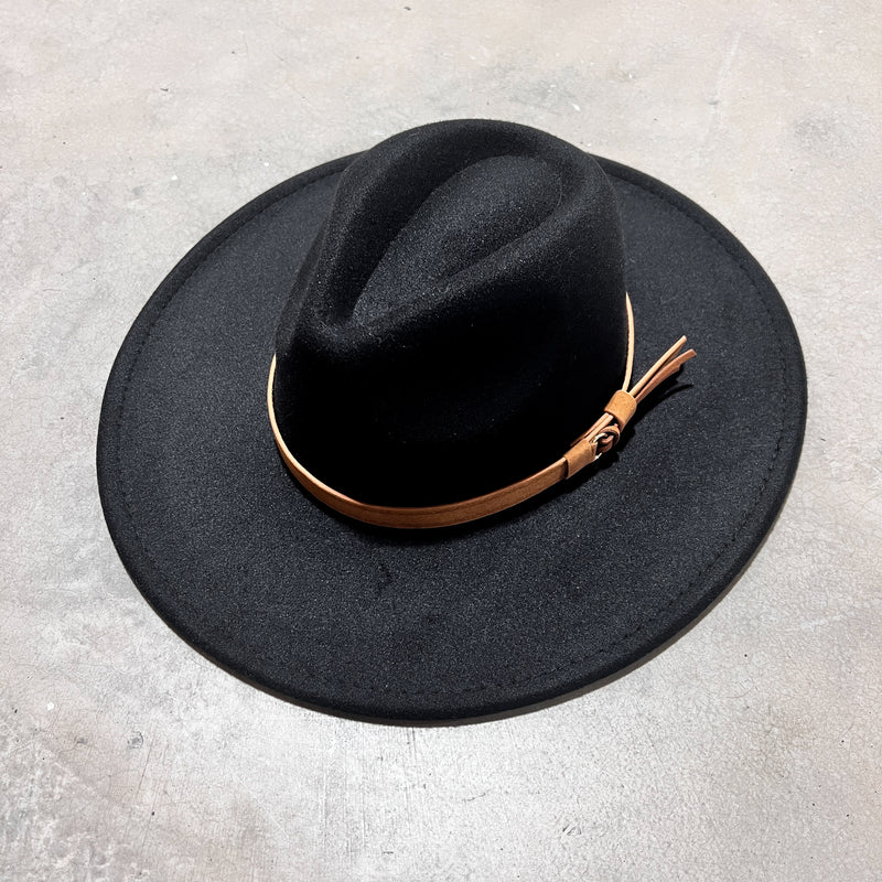 Wide Brim Fedora Hat