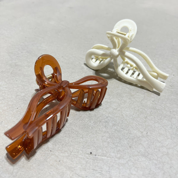Bow Hair Claw Clips