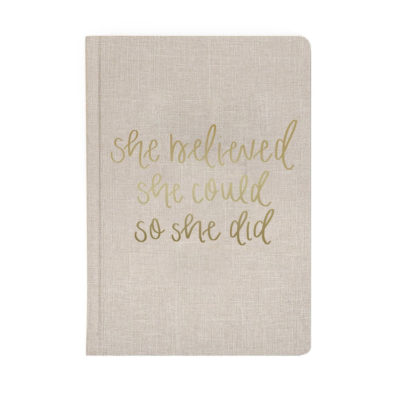 'She Believed She Could So She Did' Journal