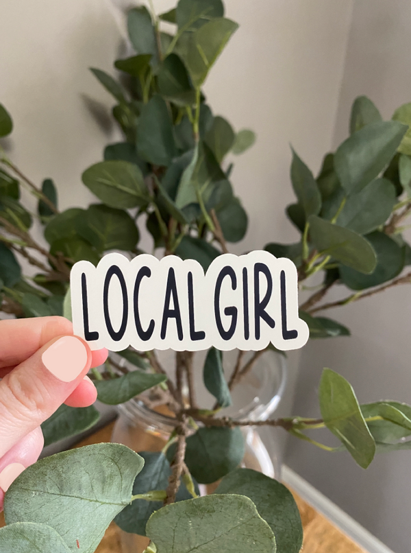 Local Girl Sticker
