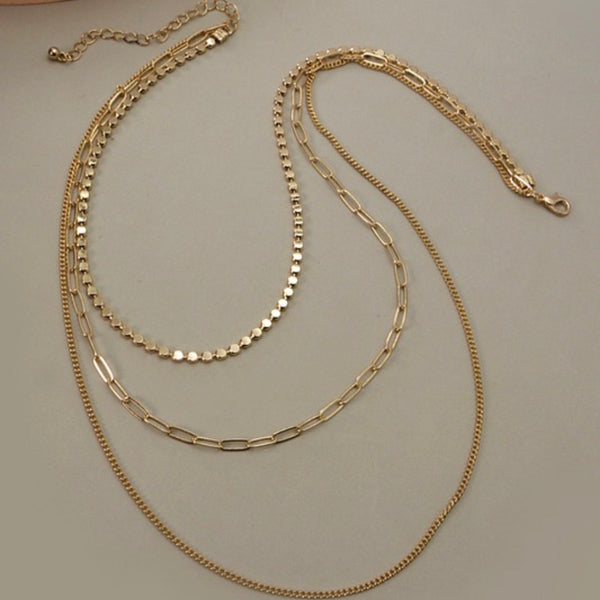 Unique Chain Multi Layer Necklace